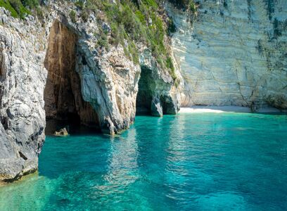 Tours in Corfu  - Boat Trip to Blue Lagoon Sivota 